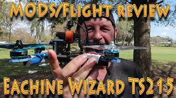 Mods-Review: Eachine Wizard TS215  #FPVRacing Drone!!! (03.02.2018)