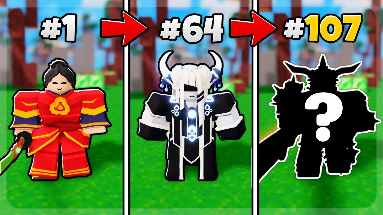 Итак, я использовал ВСЕ 110 НАБОРОВ в Roblox Bedwars...