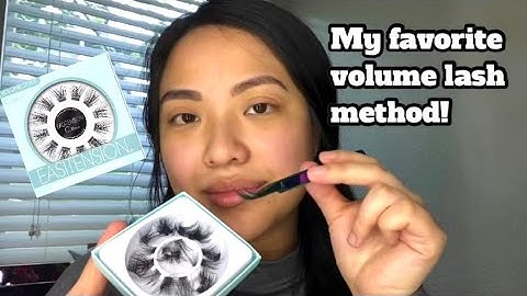 Create Volume Lashes with Cluster Lashes! (3 DAY WEAR) / 14mm + 16mm C Curl