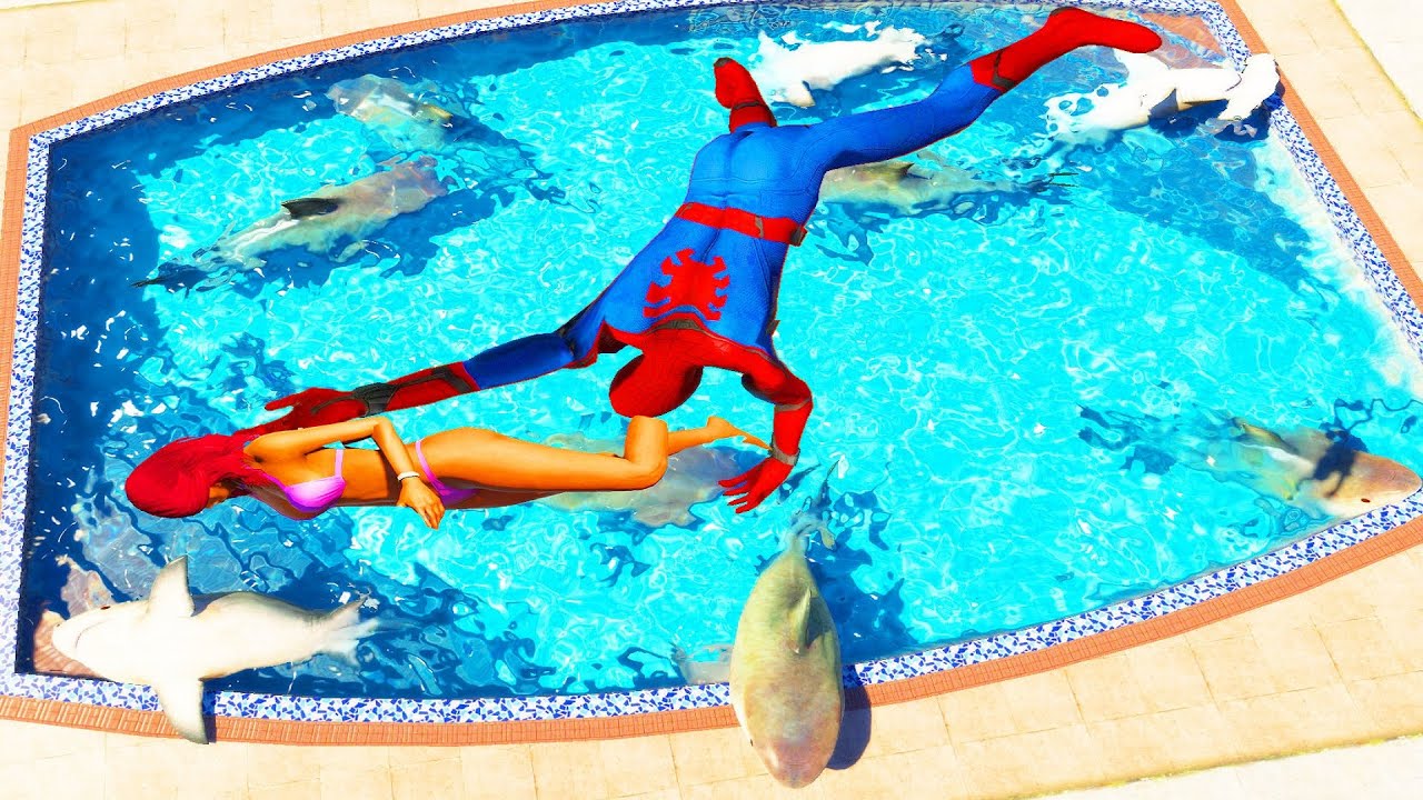 GTA 5 Spiderman Ragdolls/Fails (Euphoria Physics | Funny Moments | Ragdoll)