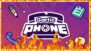 Испорченный Телефон : Приятный Вечер В Кругу Весёлых Ребят ! (2К) #garticphone