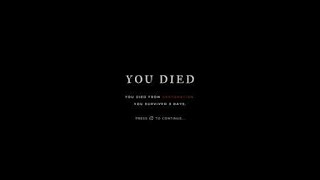 Stranded Deep: You Died From Dehydration