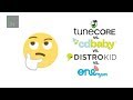 Digital Distribution: Tunecore vs. CD Baby vs. Distrokid vs. Onerpm