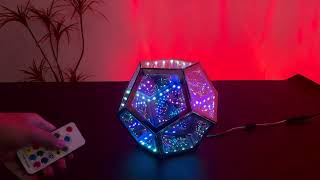 Famous LampDepot Infinity Dodecahedron Magic Table Lamp, Gamingroom decorations Net Worth