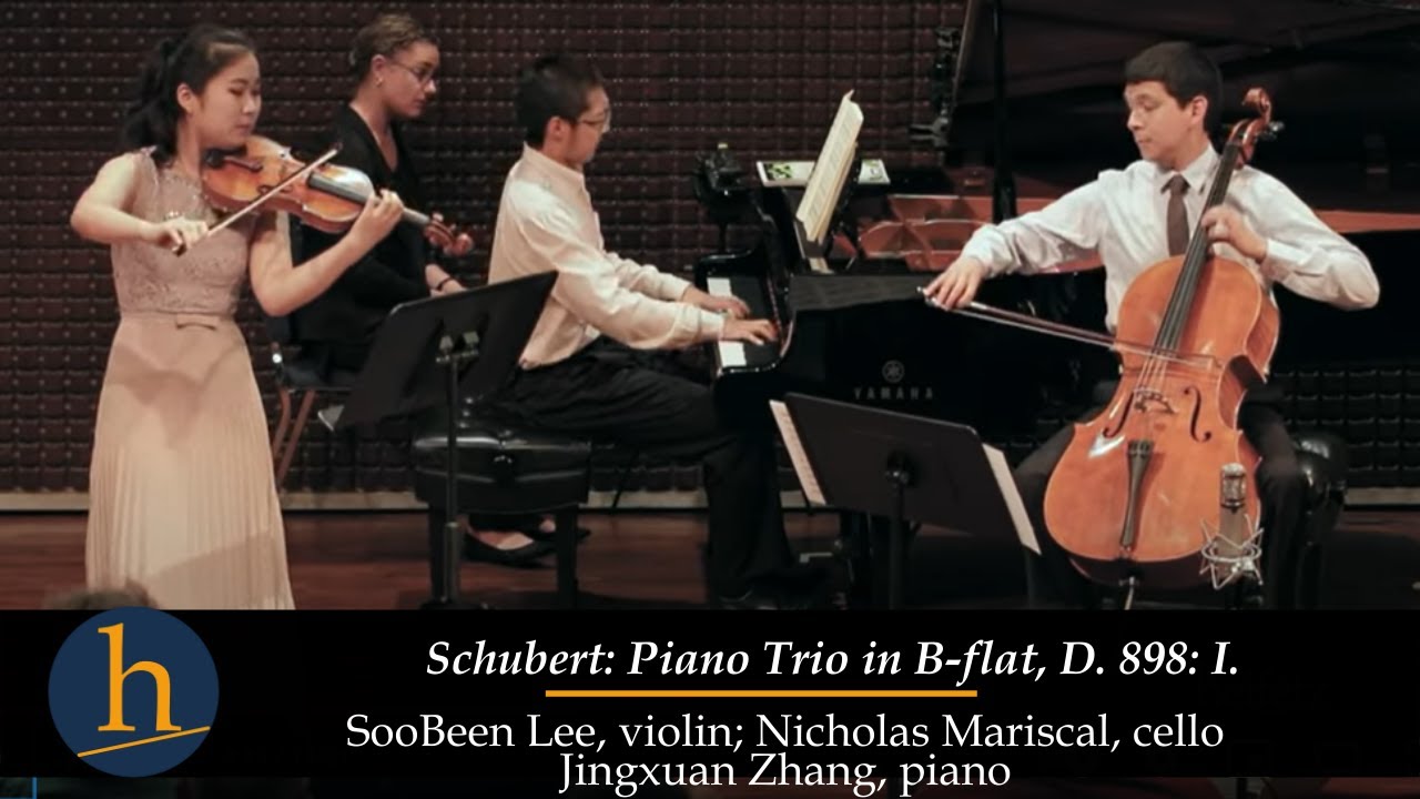 Schubert: Piano Trio in B-flat, D. 898: I. | SooBeen Lee, Nicholas
