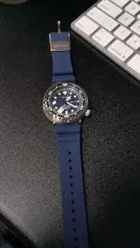 Seiko Prospex SBBN037 Blue - YouTube