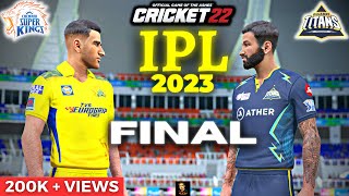 IPL 2023 FINAL CSK vs GT In Cricket 22 - RtxVivek screenshot 5