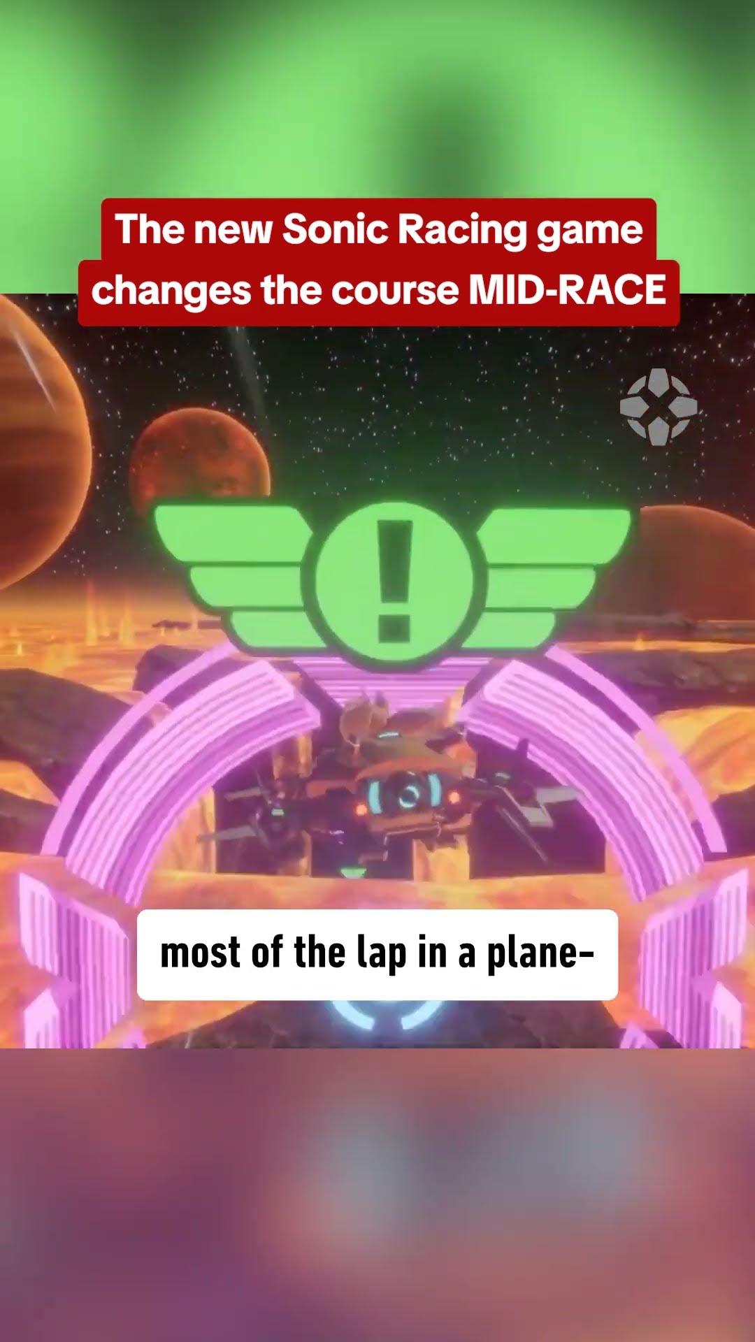 How Sonic Racing CrossWorlds changes course mid-race