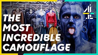 CAMOUFLAGED In A Clothes Stall | Naked & Invisible