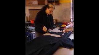 Cutting out an underbust corset with an electric rotary cutter. by Luthien Firefly 265 views 12 years ago 4 minutes, 4 seconds