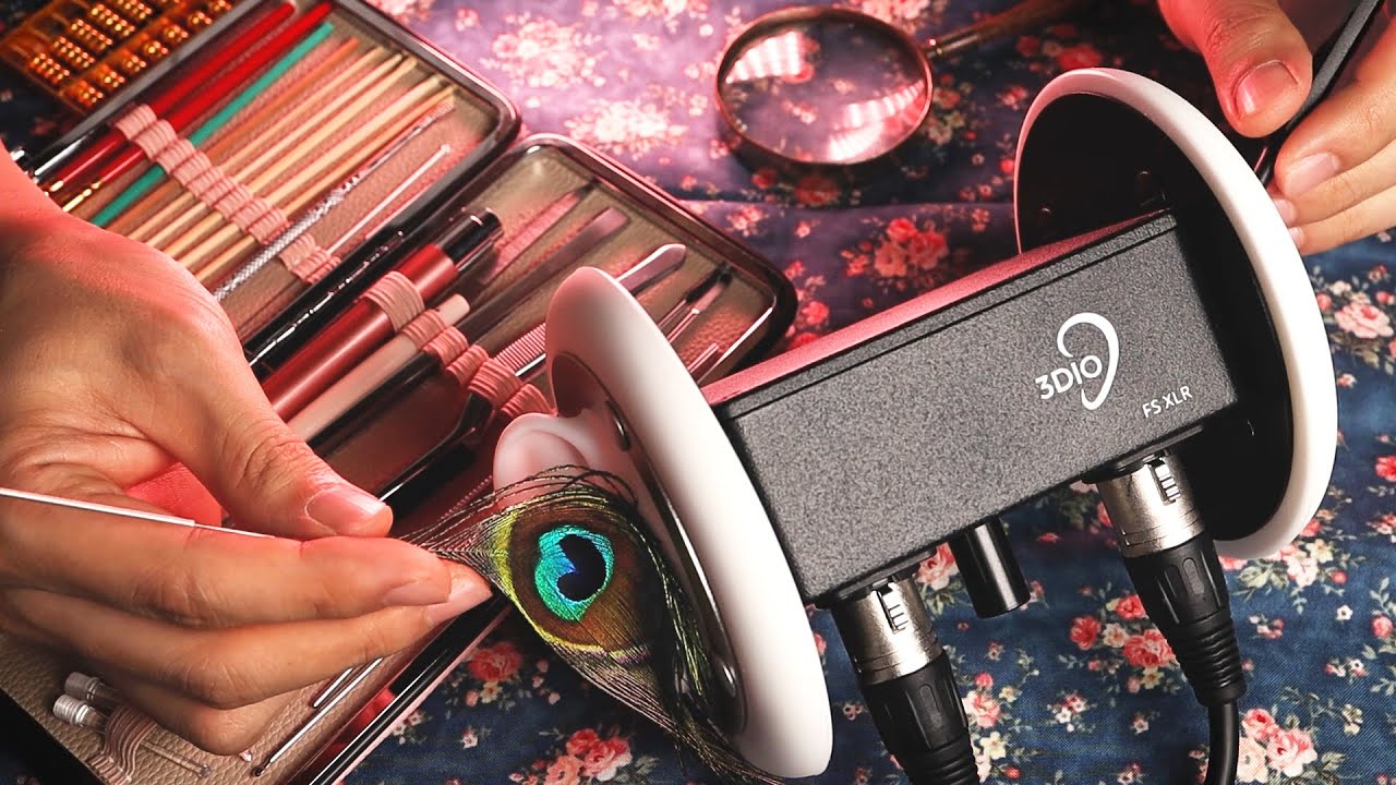 ACMP Самая удобная чистка ушей 👂💤 Звуки просто потрясающие! The Best Ear Cleaning for Deep Sleep