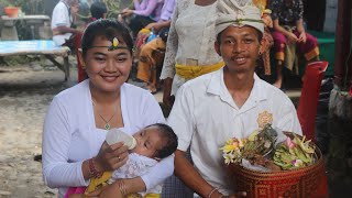 Upacara Tiga Bulanan Adat Bali