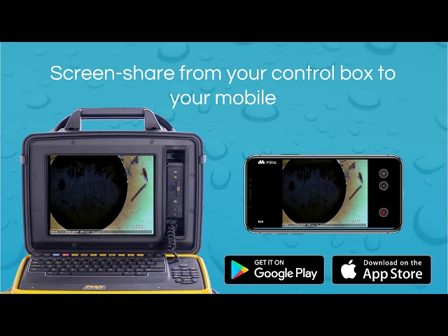 Live stream from your Scanprobe camera system to your mobile device with mina