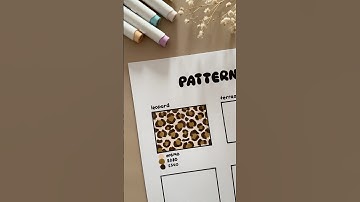 🌟Tutorial Alert: Leopard Print with Ohuhu Markers! 🌟#coloring #ohuhu #coloringtutorial #art