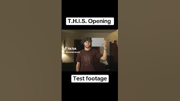 T.H.I.S. opening test footage (2025)