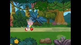 Boots - (Singing quietly and nervously) Arriba, up... Abajo, down... (2) (READ DESCRIPTION)