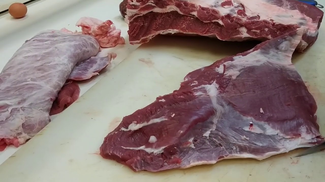 falda y costillar de ternera