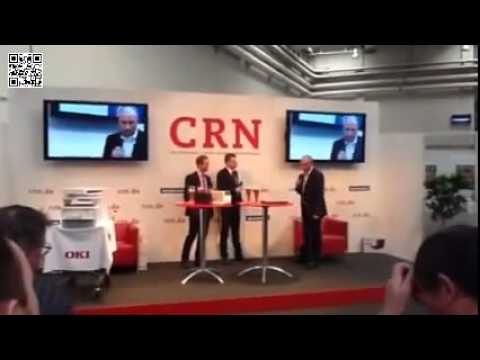 bb-net beim CeBIT CRN Club 2013: Der erste Bühnenauftritt der tecXL Notebooks