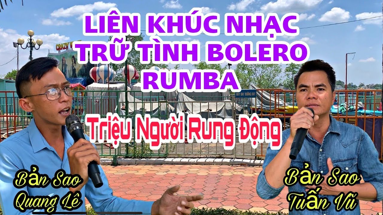 Cặp Song Ca Trữ Tình Bolero Đường Phố - Bản Sao Của Tuấn Vũ Và Bản Sao Quang Lê - Đang Hót