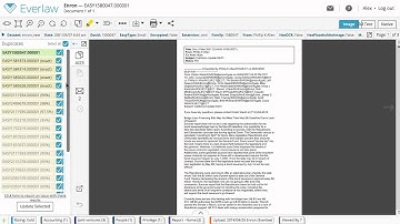 How to View Related Ediscovery Documents