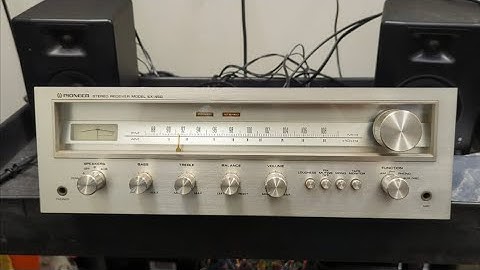 Pioneer SX-450 Stereo Receiver: Troubleshooting, Repair, & Alignment