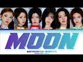BABYMONSTER 베이비몬스터 MOON COLOR CODED LYRICS 
