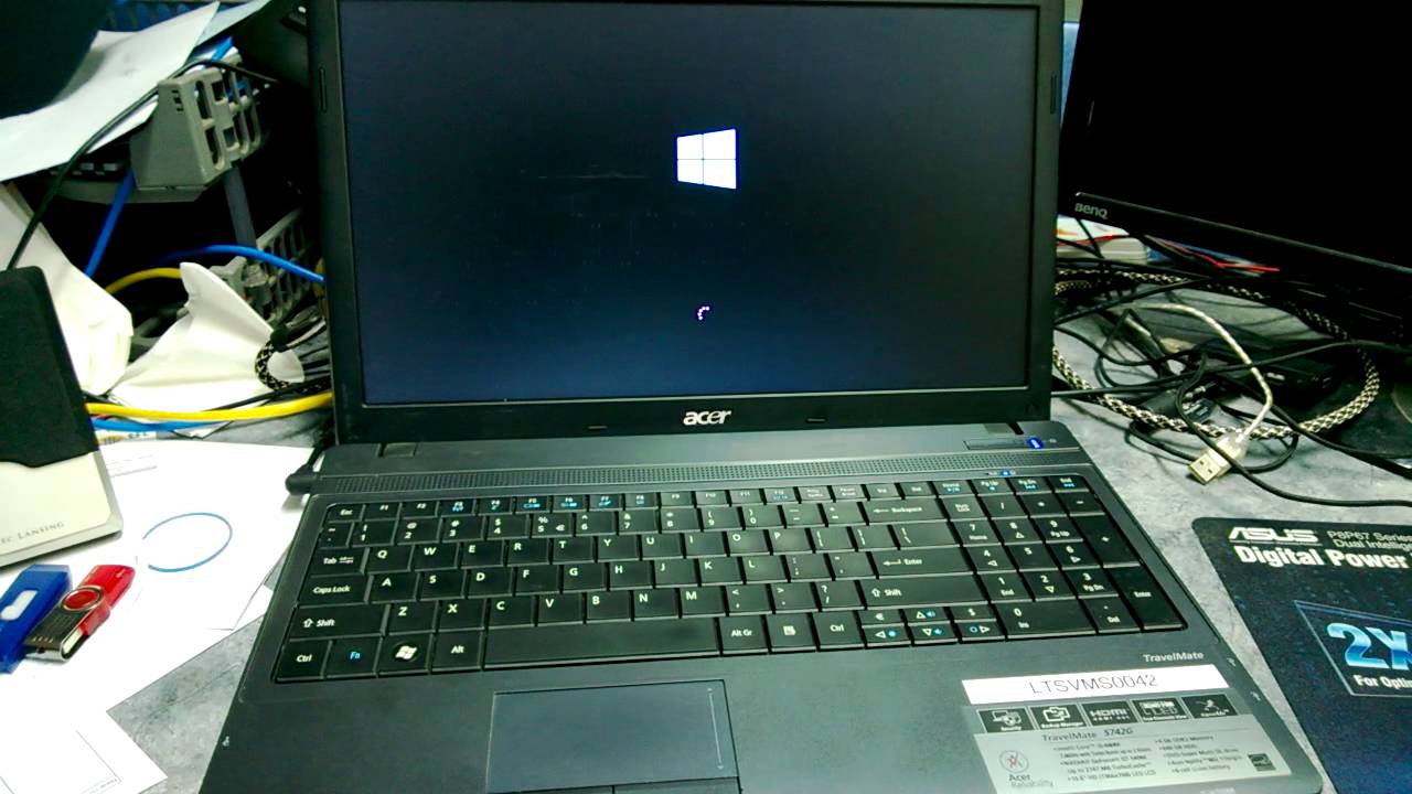 Samsung 840 pro Booting Windows8 on Acer TravelMate 5742G YouTube