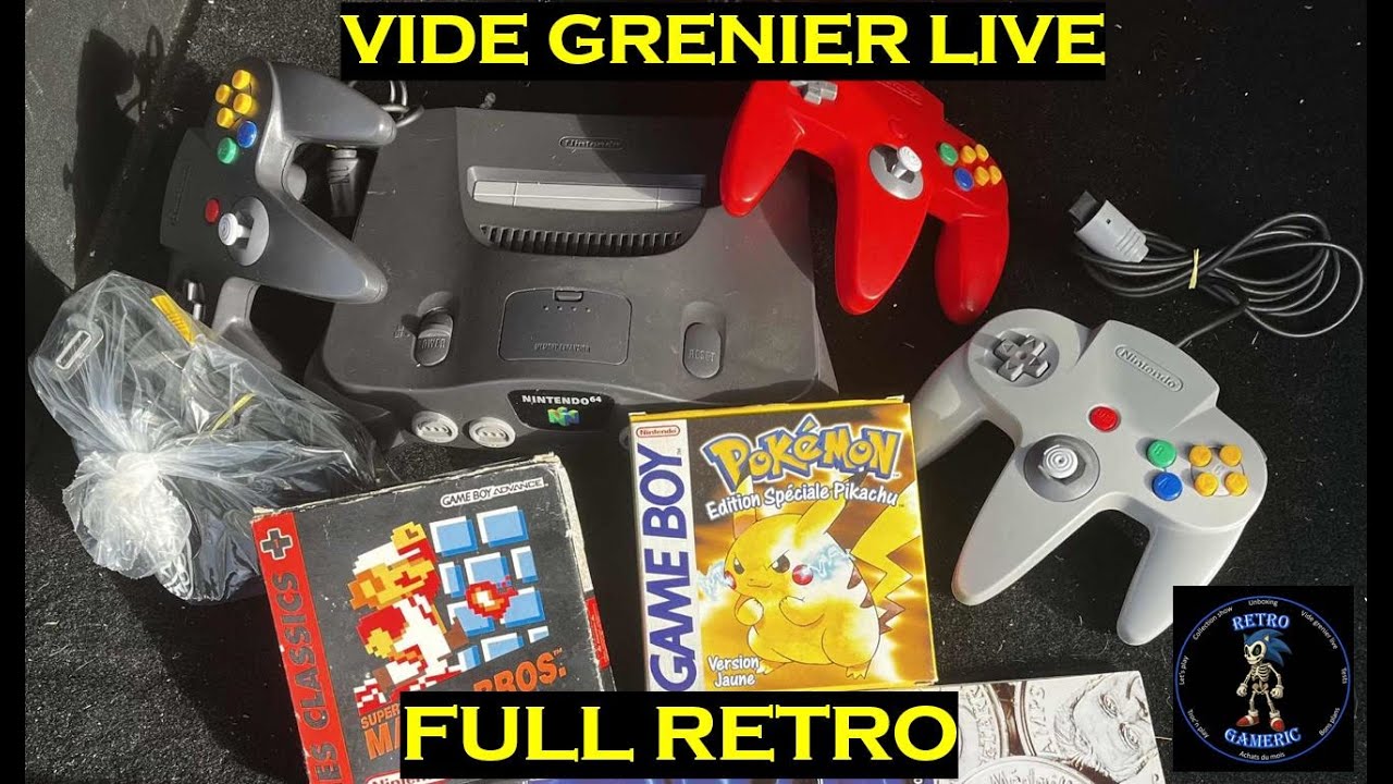 VIDE GRENIER LIVE : UN VG FULL RETRO