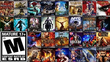 Top 35 Best PS3 Hack and Slash Games  [ESRB Mature 17+]