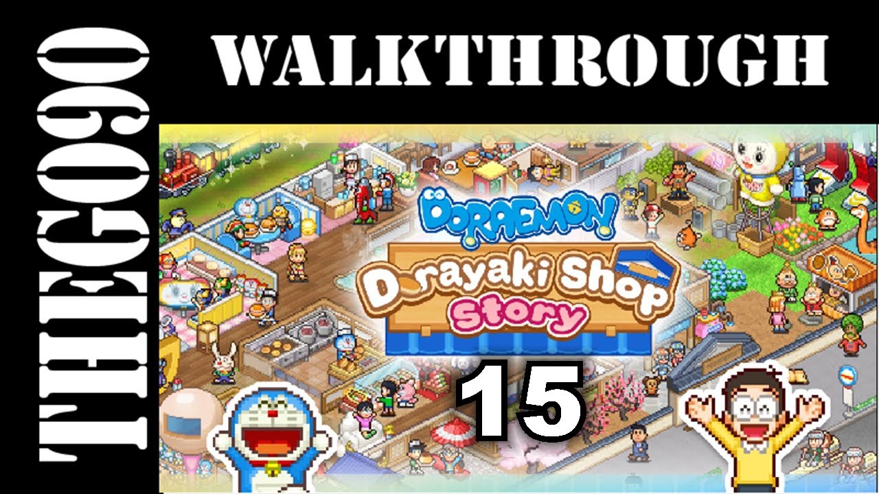 [Walkthrough] Doraemon Dorayaki Shop Story [15] More Dishes and Staff Upgrades