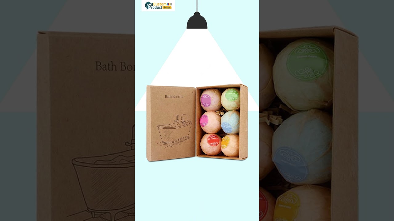 Bath Bomb Boxes | Bath Bomb Packaging Design | Bath Bomb
