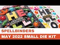 #128 Spellbinders May 2022 Small Die Kit - Card Inspirations