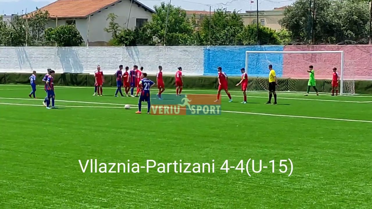 Futboll Moshat-Superliga U15. 8 gola në “Reshit Rusi”, Vllaznia-Partizani, barazim 4-4