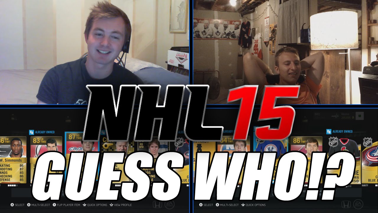 NHL 15 HUT: ЭПИЧЕСКОЕ ОТКРЫТИЕ НАБОРА «УГАДАЙ, КТО»! с ManOfTheRitt