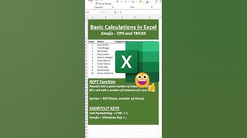 Excel Made Fun: Unleashing the Power of Emojis for Beginners