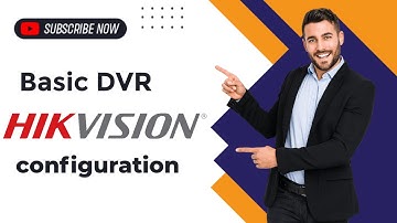 HIKVISION DVR Basic Configuration In Tamil(தமிழ்)