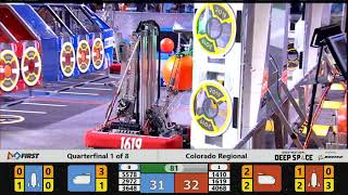 Quarterfinal 1 - 2019 Colorado Regional