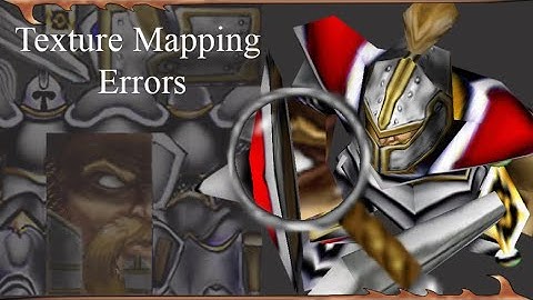 Texture Mapping in Classic Warcraft III Models