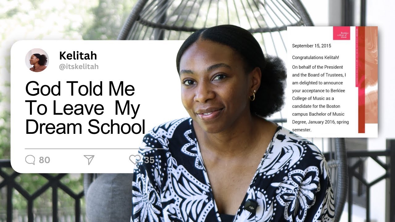 Why God Redirected Me Away From Berklee College of Music | Faith Over Dreams