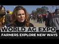 Farmers explore new ways to prevent shortages at world ag expo