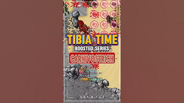 Tibia Time Boosted Series: Carnivostrich! #tibia #gaming #ayceadventure #shorts