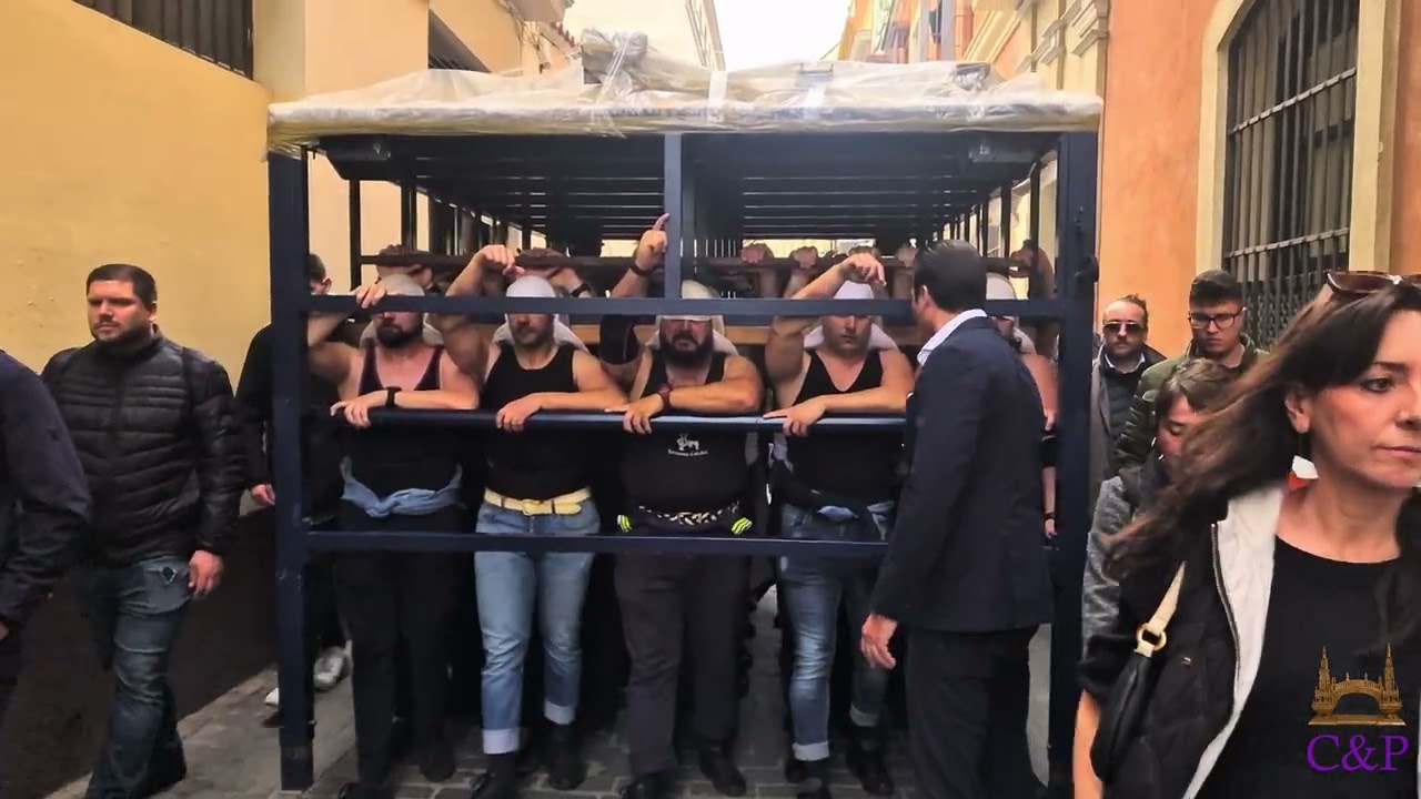 Hermandad de Los Gitanos 2024: Ensayo Paso de Cristo
