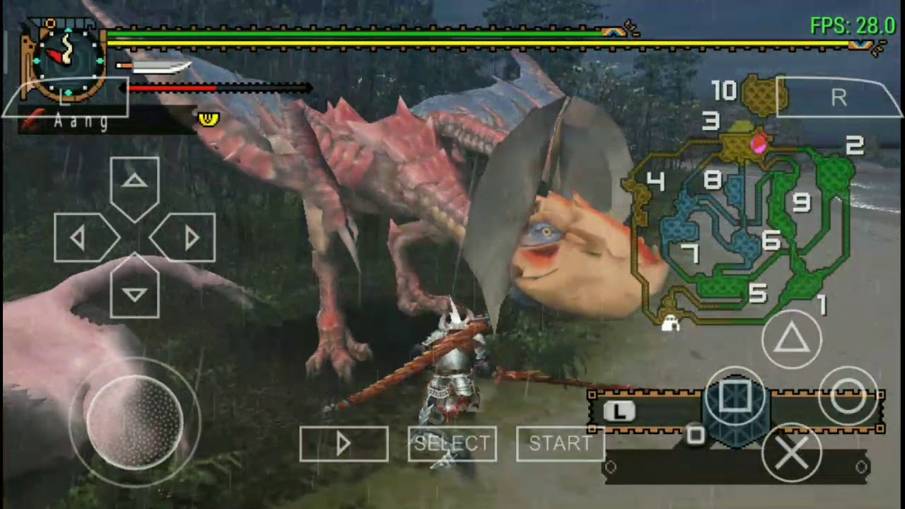 monster hunter freedom unite ppsspp