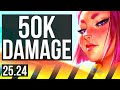YUNARA &amp; Seraphine vs MISS FORTUNE &amp; Bard (ADC) | Good KDA: 18/2/14, 50K damage | NA Master | 25.24