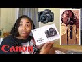 New Camera Unboxing VLOG... Kinda😅 #canon #affordablecamera2019 #amazon