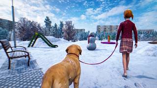 A Horror Game Where You're a Dog Trying to Save Your Family..
