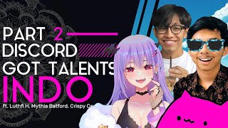 Discord Got Talent Indonesia ( Ft. Mythia Vtuber , Luthfi Halimawan , Crispy Cendy )