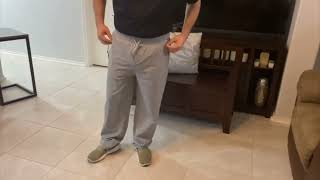 Comfortable Men's Jogger Sweatpants with Zipper Pockets in Loose-fit Style | Joggers Review screenshot 1