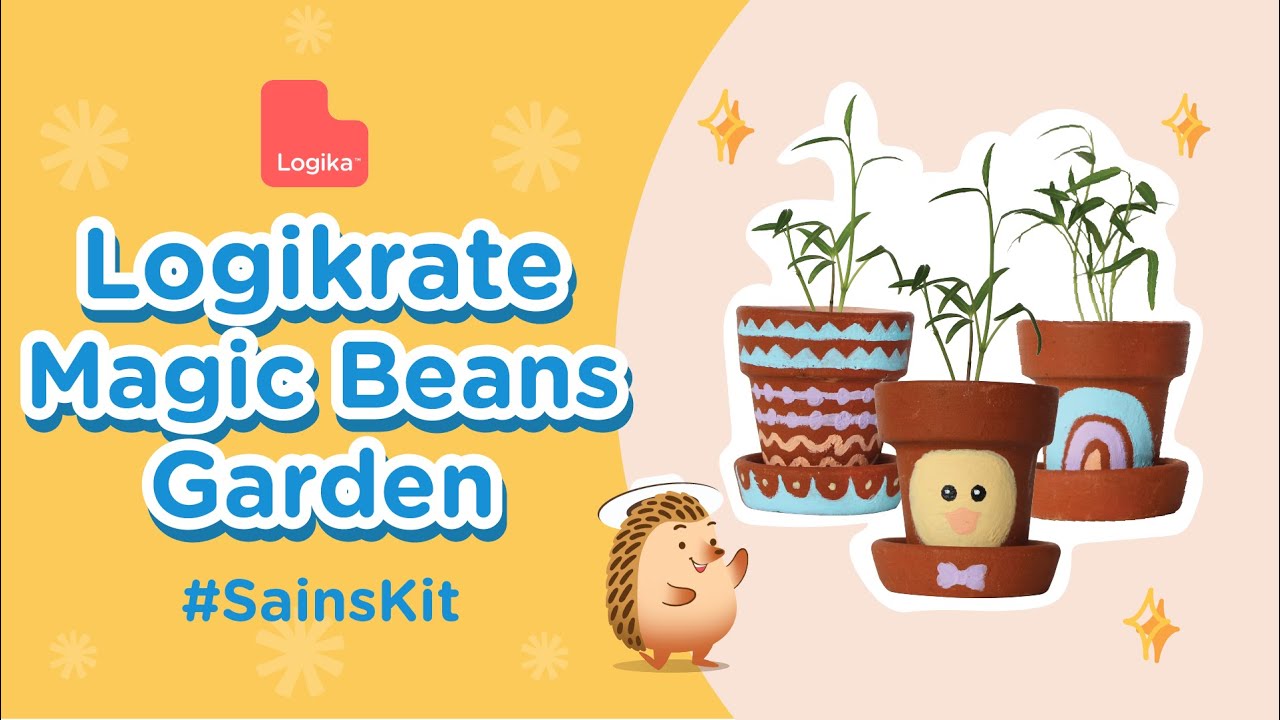 Logikrate Magic Beans Garden Sains Kit Logika Kids YouTube