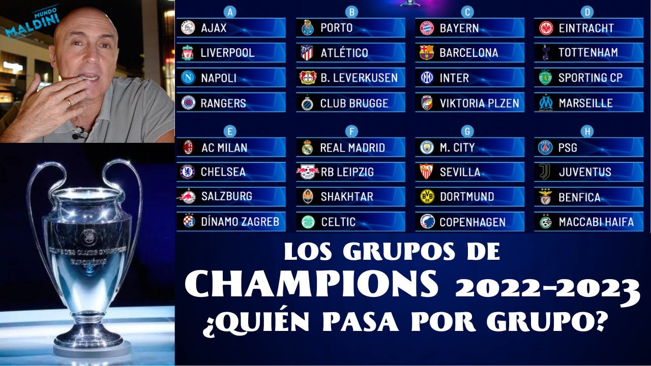 Grupo del real madrid en champions 2023